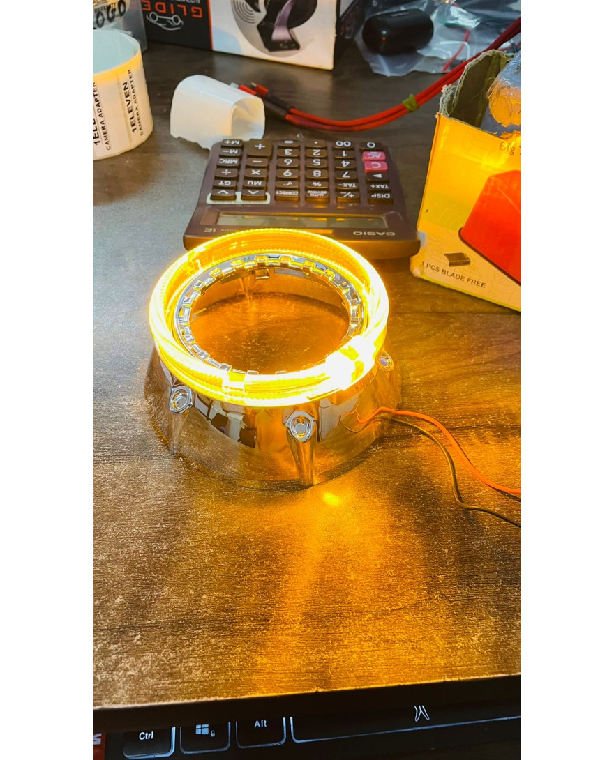 CS 26 | Universal 3 Inch Headlight Shroud with Hello Ring | DRL